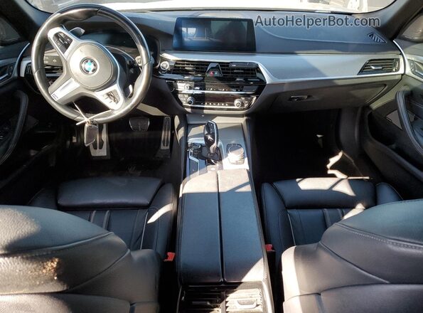 WBAJS7C04LCE49851 2020 BMW M5 Black Առջևի վահանակի տեսք