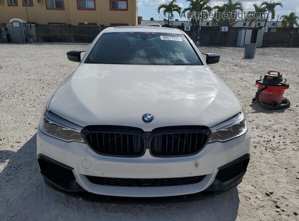 WBAJS7C05LCD82435 2020 BMW M5 White Вид спереду