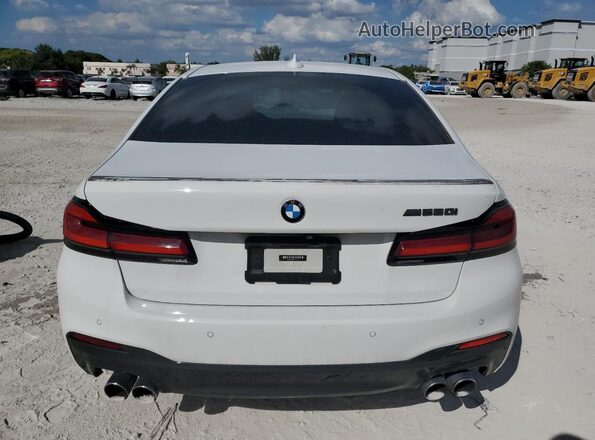 WBAJS7C05LCD82435 2020 BMW M5 White Вид ззаду