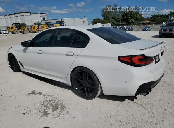 WBAJS7C05LCD82435 2020 BMW M5 White Задня ліва чверть