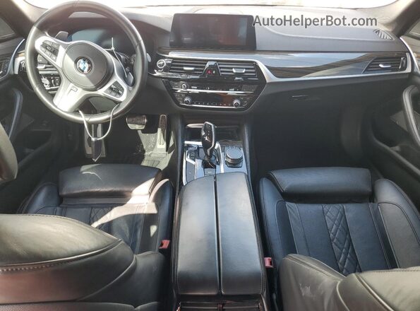 WBAJS7C05LCD82435 2020 BMW M5 White Вид панелі приладів