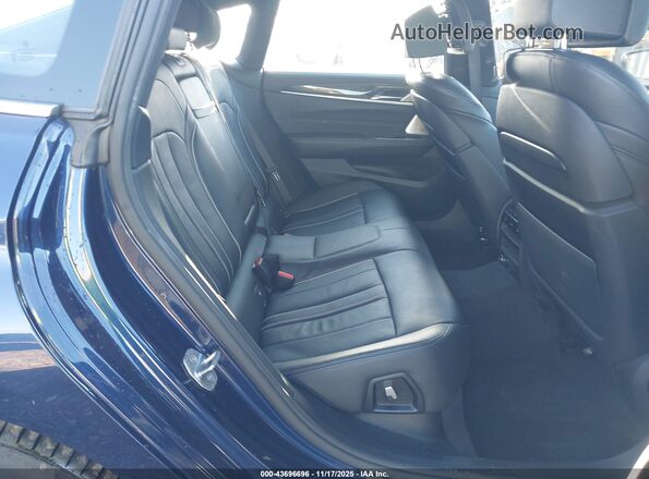 WBAJV6C52JBC99609 2018 BMW 6 SERIES Blue Vista de la etiqueta del VIN