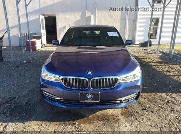 WBAJV6C52JBC99609 2018 BMW 6 SERIES Blue Vista del cuadro de instrumentos