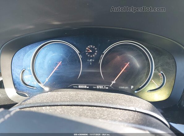 WBAJV6C52JBC99609 2018 BMW 6 SERIES Blue Vista de los asientos traseros
