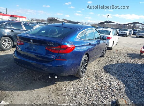 WBAJV6C52KBK08272 2019 BMW 6 SERIES Blue Rear right