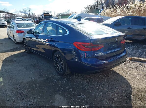WBAJV6C52KBK08272 2019 BMW 6 SERIES Blue Rear left