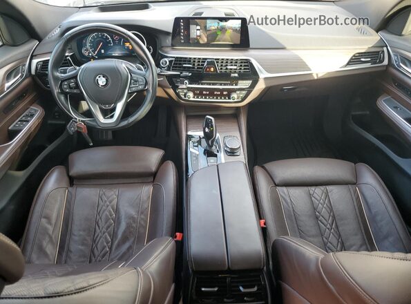 WBAJV6C53JBJ99645 2018 BMW 6 SERIES White Vista del salpicadero