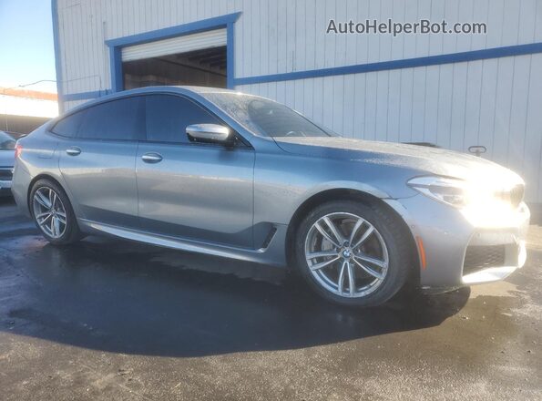 WBAJV6C53JBK07274 2018 BMW 6 SERIES Gray Delantero derecho