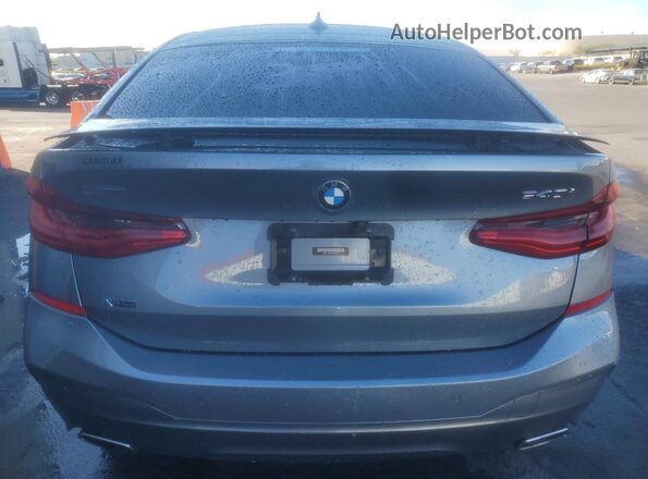 WBAJV6C53JBK07274 2018 BMW 6 SERIES Gray Vista trasera