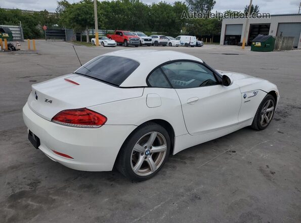 WBALL5C5XG5A20343 2016 BMW Z4 White Tył prawy