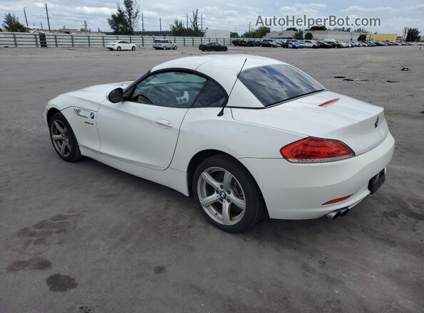 WBALL5C5XG5A20343 2016 BMW Z4 White Tył lewy