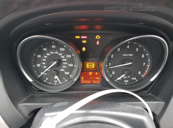 WBALL5C5XG5A20343 2016 BMW Z4 White Widok zestawu wskaźników