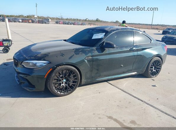 WBS2U7C00L7F87714 2020 BMW M2 Зеленый Передняя левая четверть
