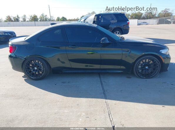 WBS2U7C00L7F87714 2020 BMW M2 Зеленый Вид задней части салона