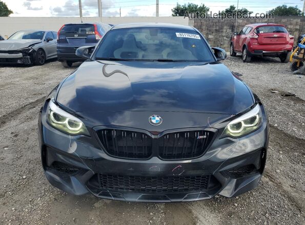 WBS2U7C01L7G27475 2020 BMW M2 Black Front view