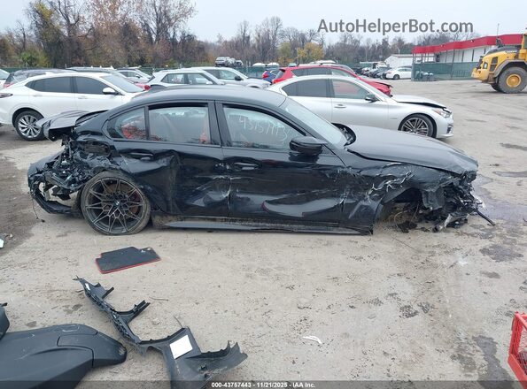 WBS33AY06MFL36424 2021 BMW M3 Black Widok z przodu