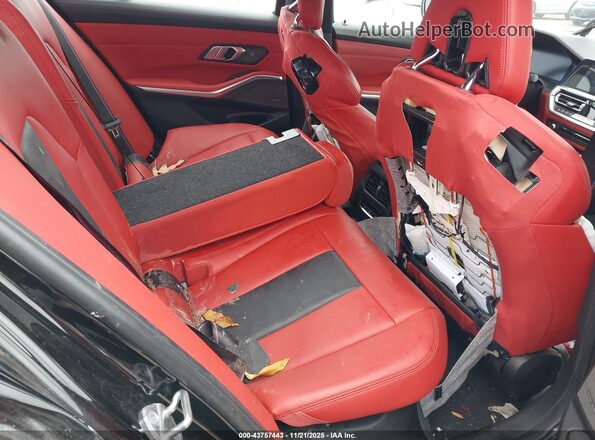 WBS33AY06MFL36424 2021 BMW M3 Black Widok naklejki z numerem VIN