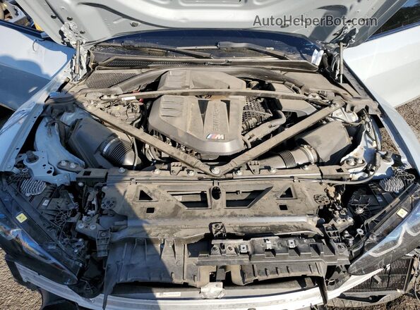 WBS33BA06PCL43895 2023 BMW M4 Серый Вид задней части салона
