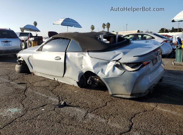 WBS33BA06PCL43895 2023 BMW M4 Серый Задняя левая четверть