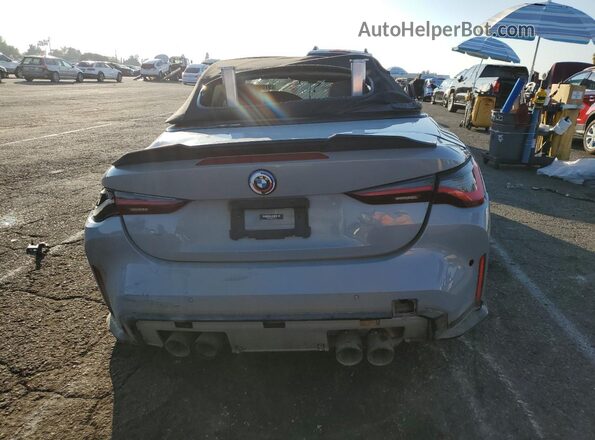 WBS33BA06PCL43895 2023 BMW M4 Серый Вид сзади
