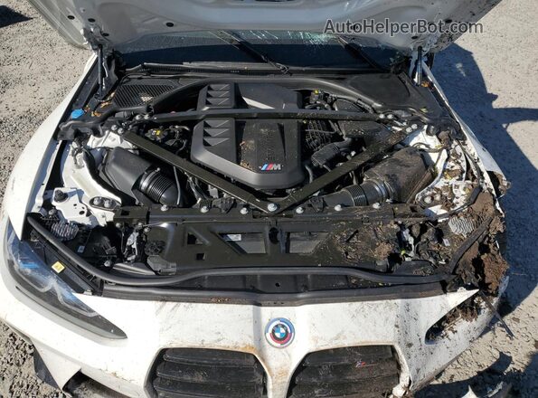 WBS33BA08PCL15192 2023 BMW M4 White Вид задньої частини салону
