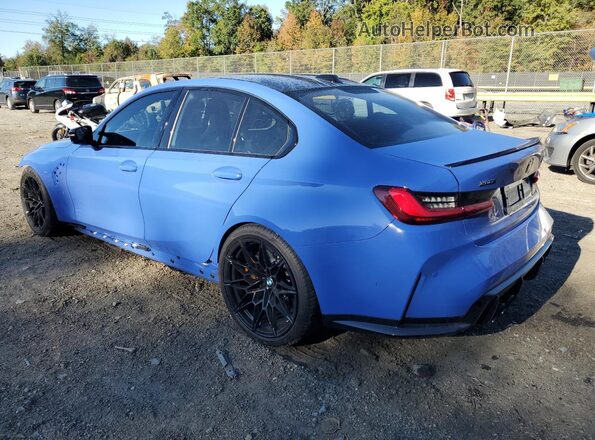 WBS33HJ03SFU84644 2025 BMW M3 Blue Tył lewy