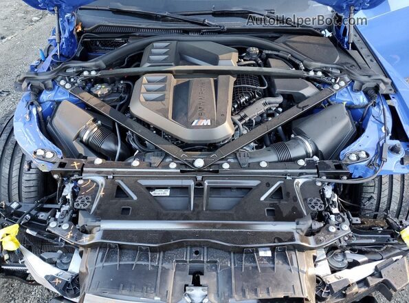 WBS33HJ03SFU84644 2025 BMW M3 Blue Widok wnętrza z tyłu