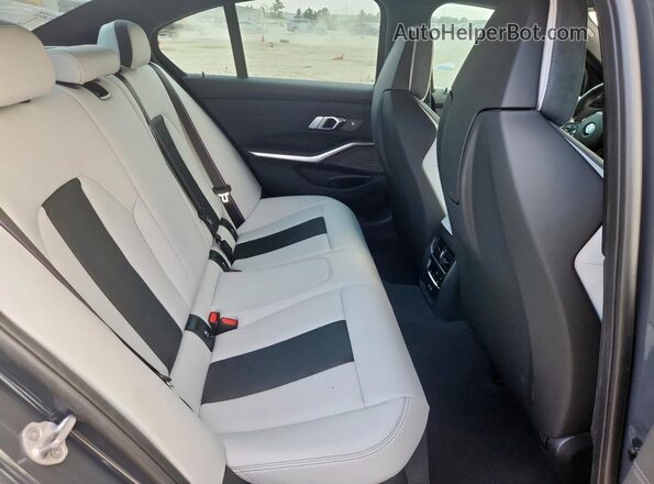 WBS33HJ09SFV05433 2025 BMW M3 Charcoal Rear seats view