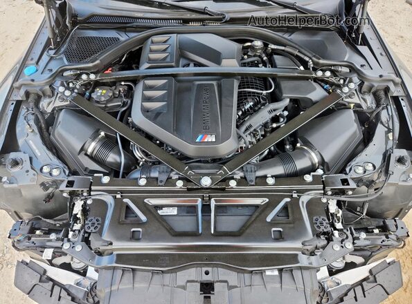 WBS33HJ09SFV05433 2025 BMW M3 Charcoal Rear interior view