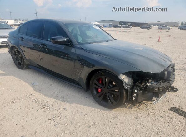 WBS33HJ09SFV05433 2025 BMW M3 Charcoal Front right