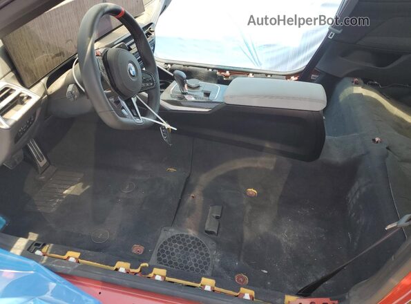 WBS33HK07SCT35640 2025 BMW M4 Red Widok wnętrza z przodu