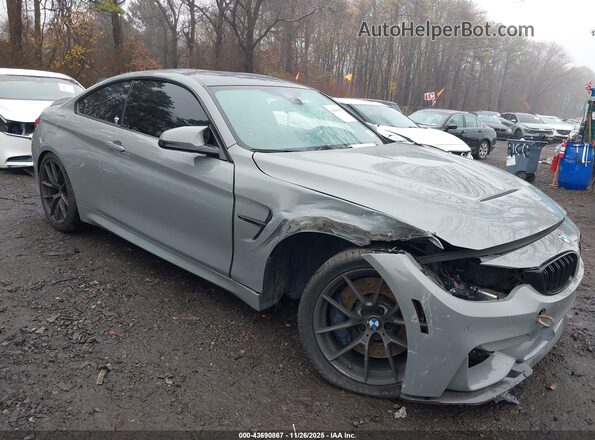 WBS3S7C5XKAC09472 2019 BMW M4 Gray Դիմացի տեսք