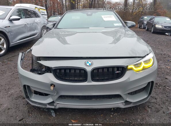 WBS3S7C5XKAC09472 2019 BMW M4 Gray Սարքավորումների վահանակի տեսք