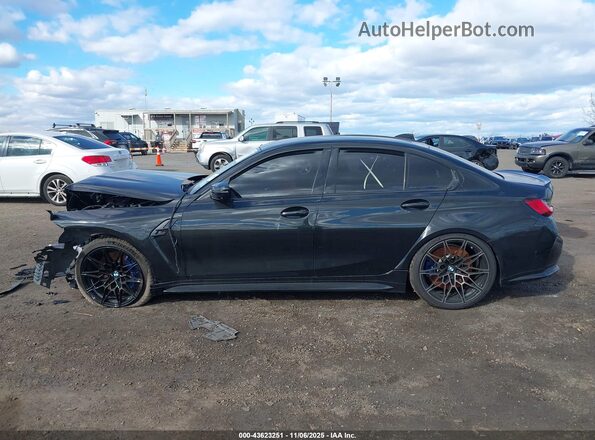 WBS43AY00NFM07235 2022 BMW M3 Черный Панорамный вид салона 360°