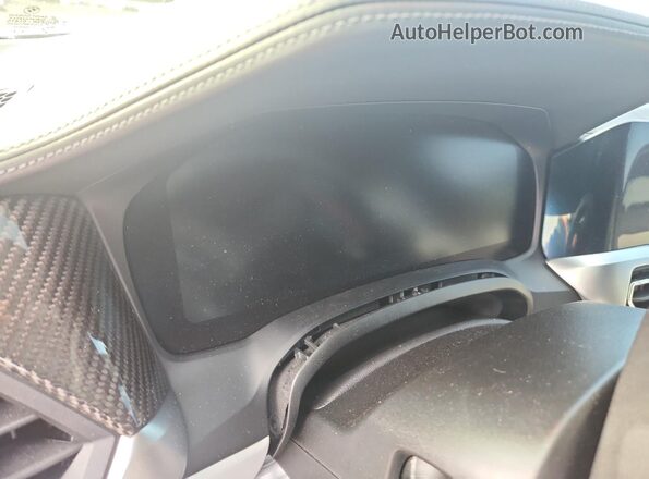 WBS43AY01NFN15752 2022 BMW M3 Blue Widok zestawu wskaźników