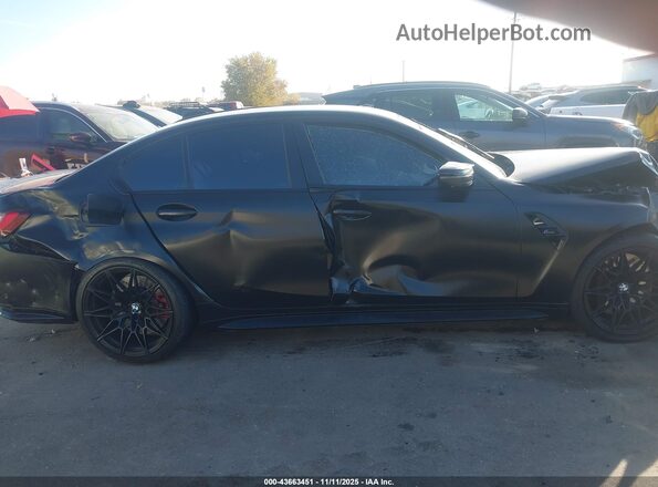 WBS43AY03NFL78796 2022 BMW M3 Black Вид задньої частини салону