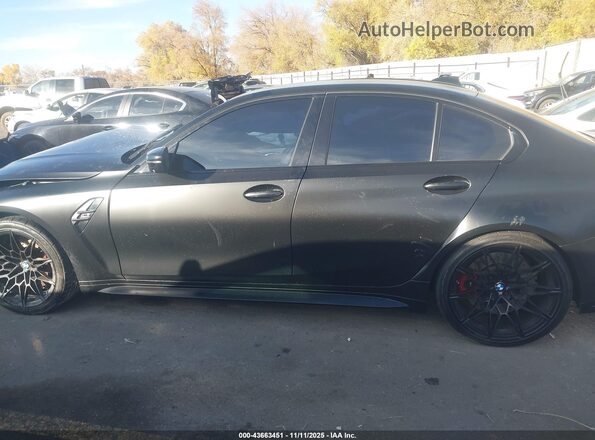 WBS43AY03NFL78796 2022 BMW M3 Black Панорамний вид салону 360°