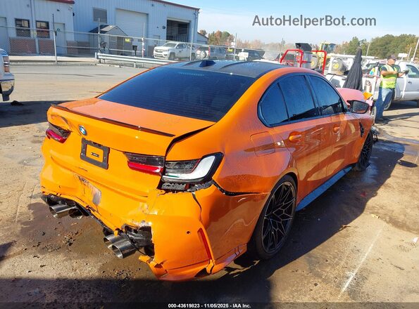 WBS43AY05RFT14359 2024 BMW M3 Orange უკანა მარჯვენა