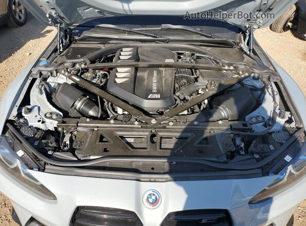 WBS43AY07PFN33546 2023 BMW M3 Серый Вид задней части салона