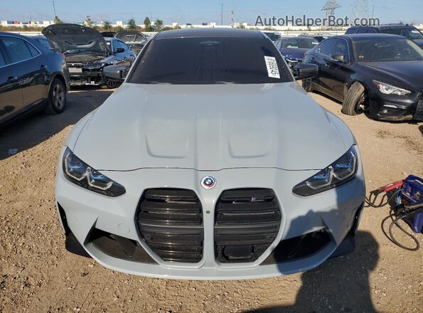 WBS43AY07PFN33546 2023 BMW M3 Серый Вид спереди