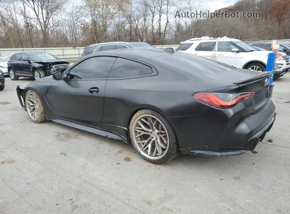 WBS43AZ09NCH99862 2022 BMW M4 Black უკანა მარცხენა
