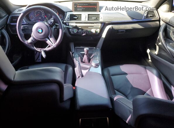 WBS4Y9C03LAH83089 2020 BMW M4 Blue Widok deski rozdzielczej