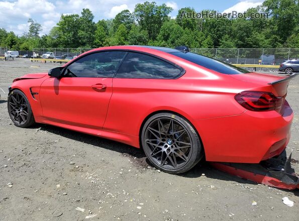 WBS4Y9C03LFH80812 2020 BMW M4 Red 