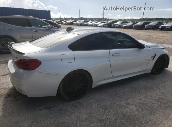 WBS4Y9C52JAC87631 2018 BMW M4 White Задня права чверть