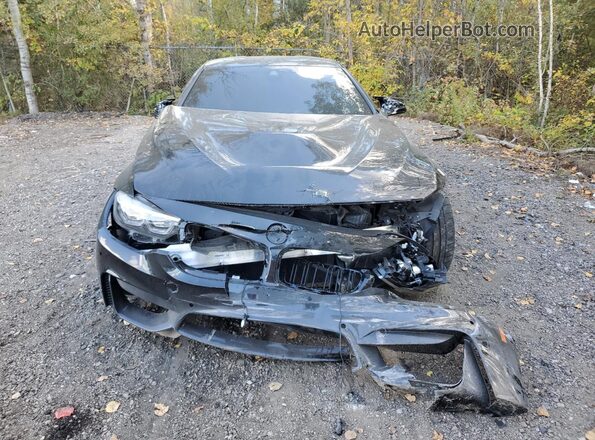 WBS4Y9C54JAC86643 2018 BMW M4 Black წინა ხედი