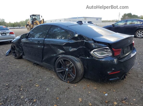 WBS4Y9C54JAC86643 2018 BMW M4 Black უკანა მარცხენა