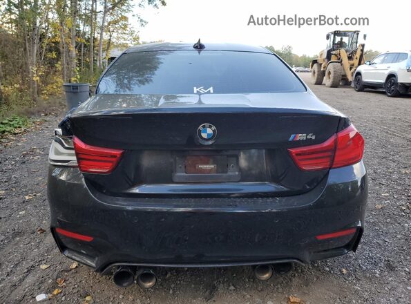 WBS4Y9C54JAC86643 2018 BMW M4 Black უკანა ხედი