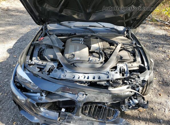 WBS4Y9C54JAC86643 2018 BMW M4 Black უკანა სალონის ხედი