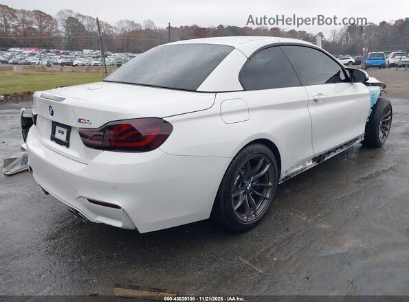 WBS4Z9C04L5R41152 2020 BMW M4 Белый Задняя правая четверть