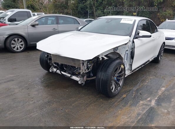 WBS4Z9C04L5R41152 2020 BMW M4 Белый Передняя левая четверть